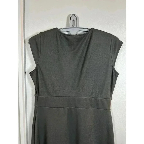 REI Dress Womens Large L Black Sleeveless V Neck Zip‎ Pocket Stretch Casual - Picture 7 of 9
